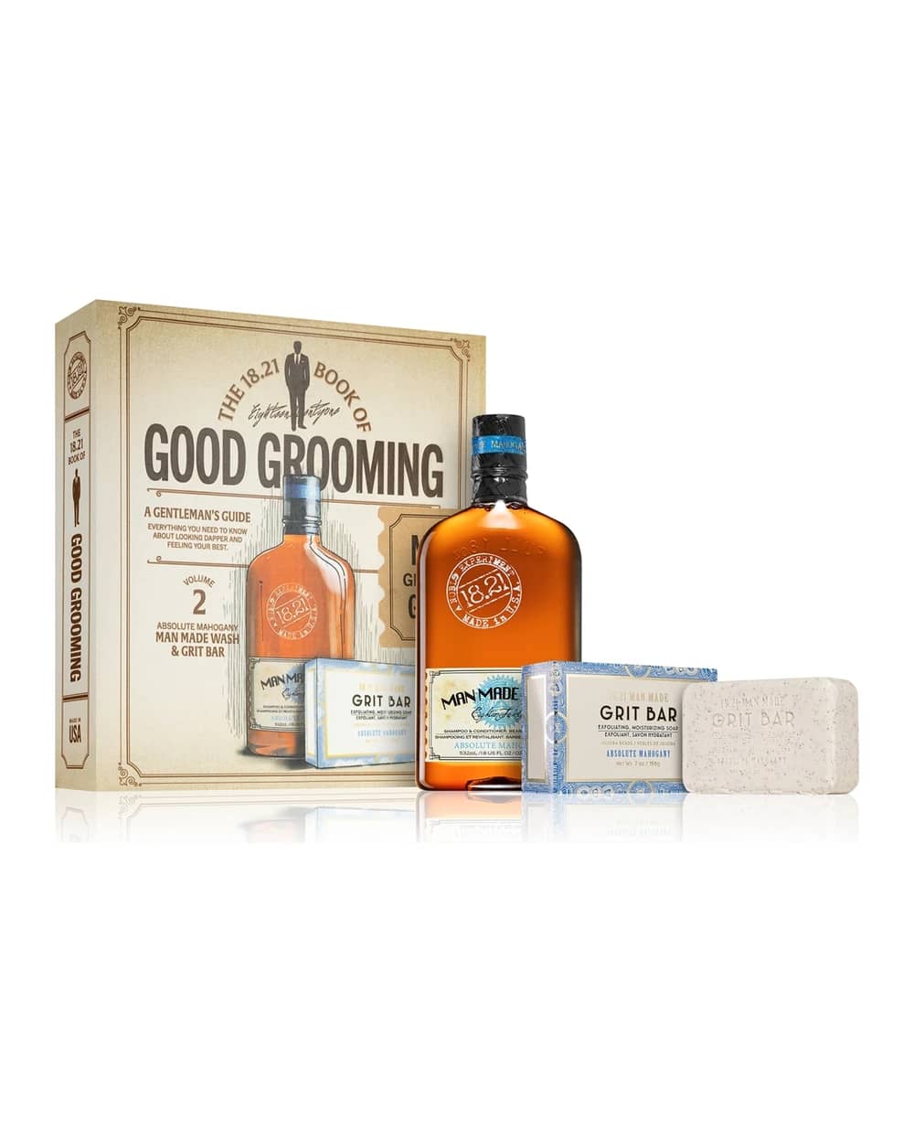 18.21 Man Made Book of Good Grooming Volume 2 confezione regalo per uomo