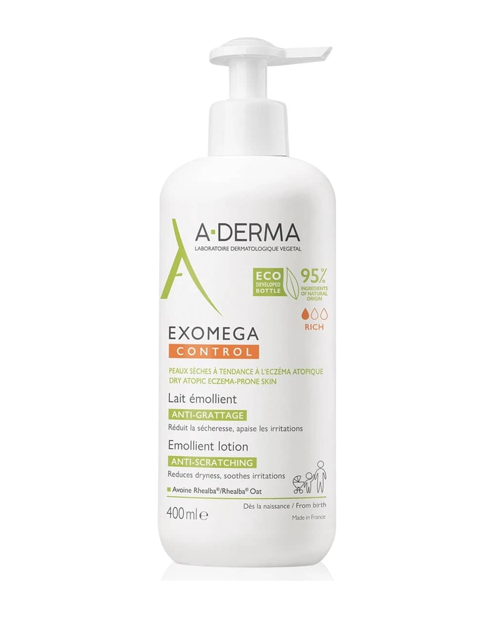 A-Derma Exomega Control Emollient Lotion