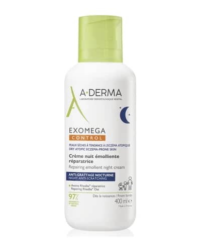 A-Derma Exomega Control Repairing Emollient Night Cream