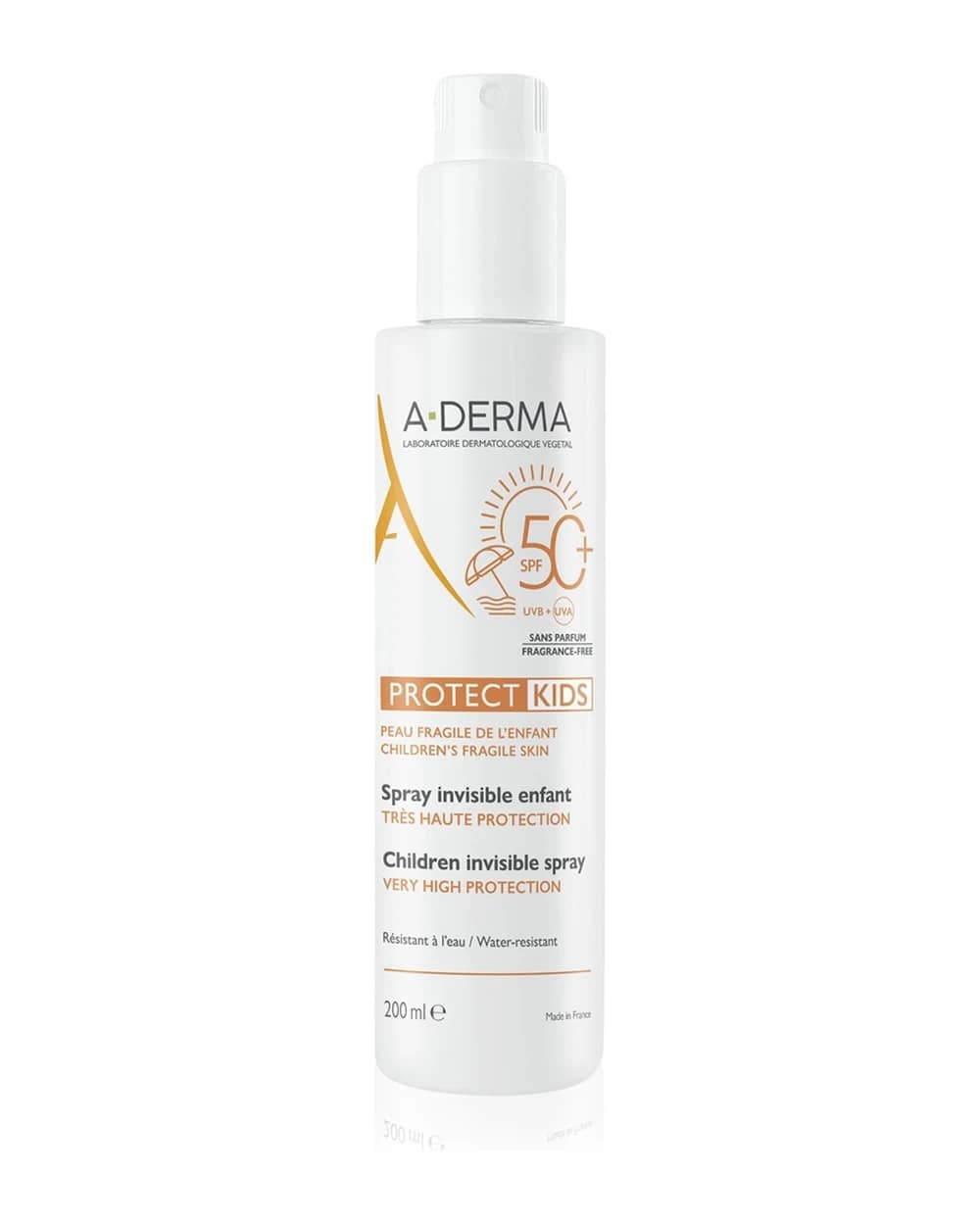 A-Derma Protect Kids Children Invisible Spray