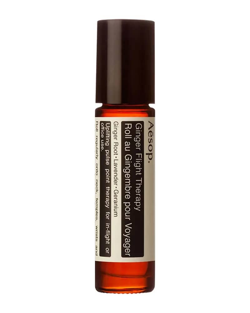 Aesop Roll-on con Oli Essenziali allo Zenzero per Viaggi in Aereo 10 ml