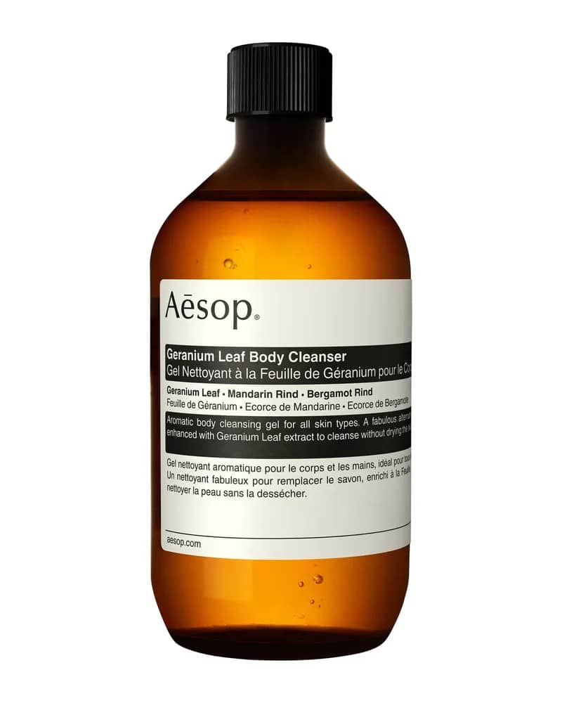 Aesop Geranium Leaf Body Cleanser 500ml with Screw Cap
