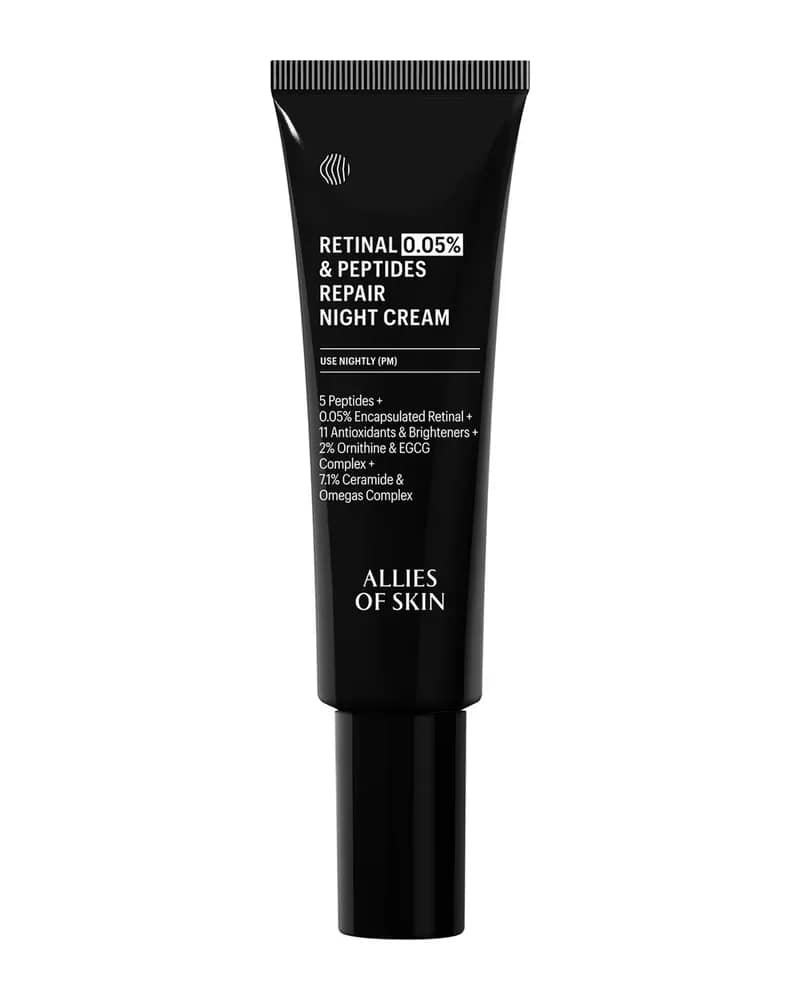 Allies of Skin 0.05% Retinal & Peptides Repair Night Cream 48ml