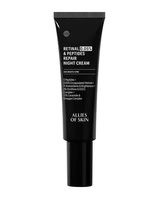 Allies of Skin 0.05% Retinal & Peptides Repair Night Cream 48ml