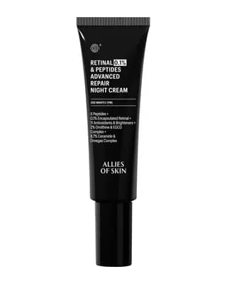 Allies of Skin 0.1% Retinal & Peptides Advanced Repair Night Cream 48ml