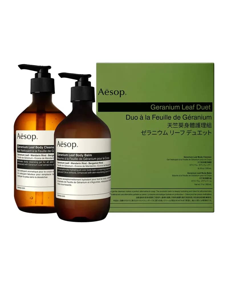 Aesop Geranium Leaf Duet