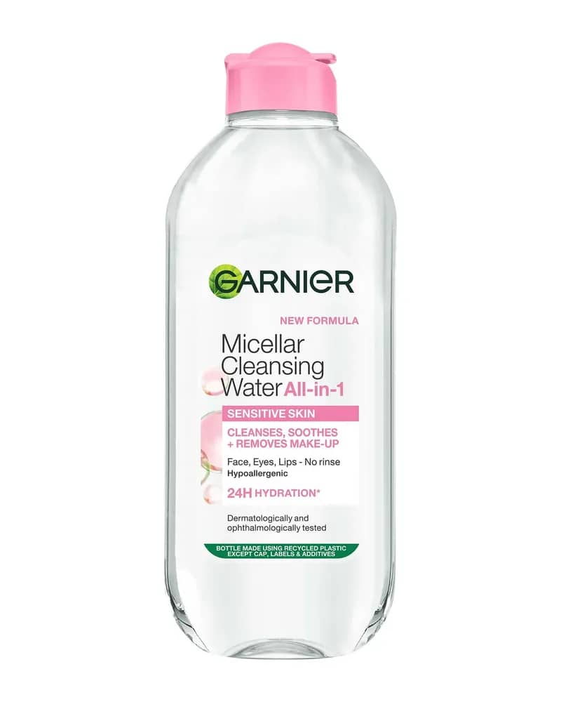 Garnier Acqua Micellare Detergente e Struccante Viso per Pelle Sensibile 400 ml