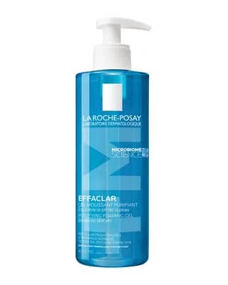 La Roche-Posay Effaclar Gel Detergente Schiumogeno per Pelle Grassa e Soggetta a Imperfezioni 400 ml