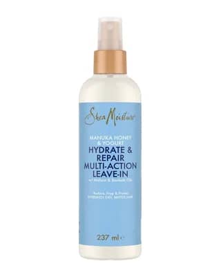 Shea Moisture balsamo senza risciacquo multi-azione idrata e ripara con miele di manuka e yogurt 237 ml