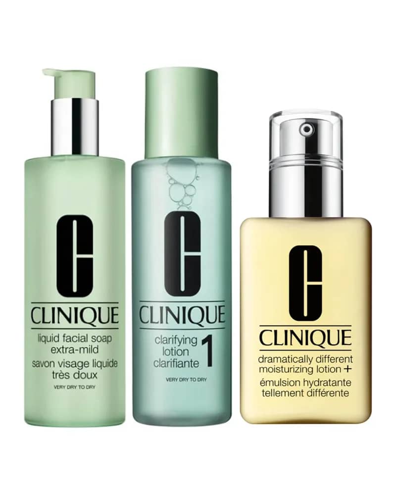 Clinique Very Dry to Dry Skin Regime