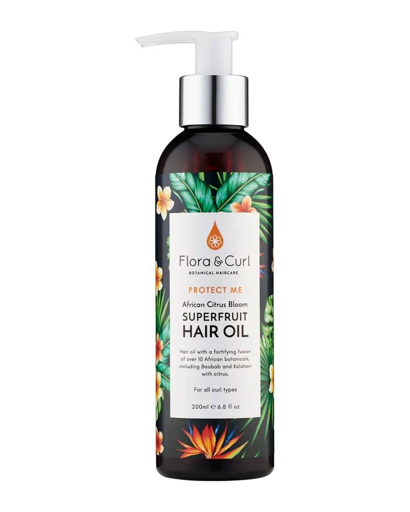 Flora & Curl African Citrus Superfruit Hair Oil 200ml