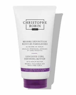 Christophe Robin nuovo burro per ricci Luscious Curl con burro di kokum 150 ml