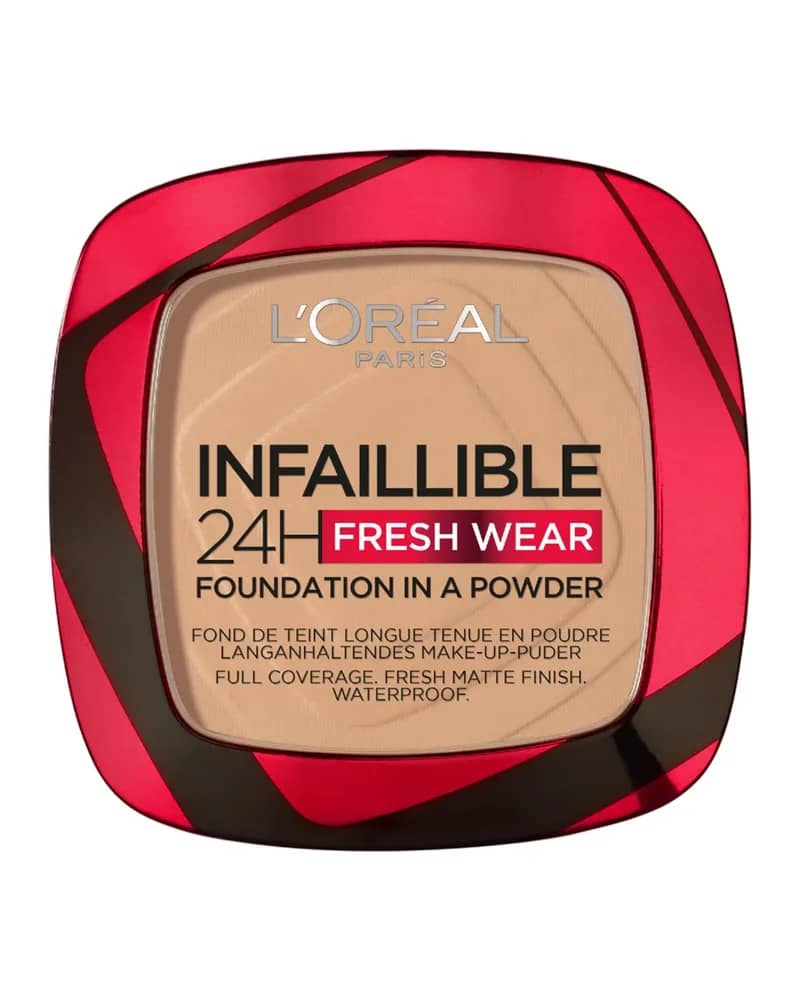 L'Oréal Paris Infallible 24 Hour Fresh Wear Fondotinta in Polvere 9 g (varie tonalità)