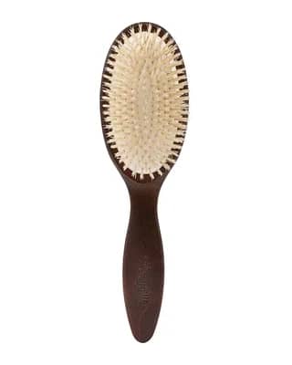 Christophe Robin Detangling Hairbrush with Natural Boar-Bristle and Wood