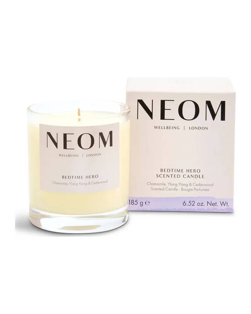 NEOM Bedtime Hero Standard Scented Candle 185g