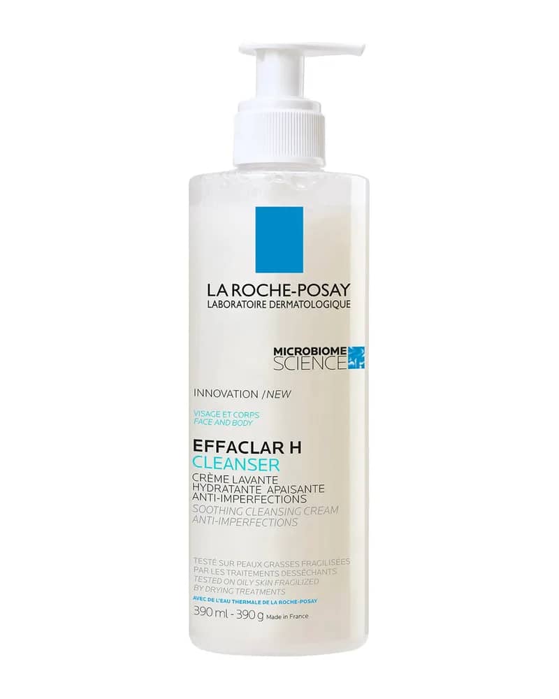 La Roche-Posay Effaclar H Crema Detergente for Sensitive Blemish-Prone Skin 390ml