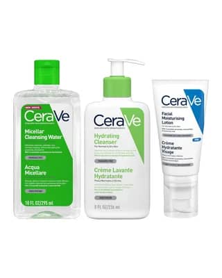 CeraVe Hydrating 3 Step Double Detergi e Idrata Set