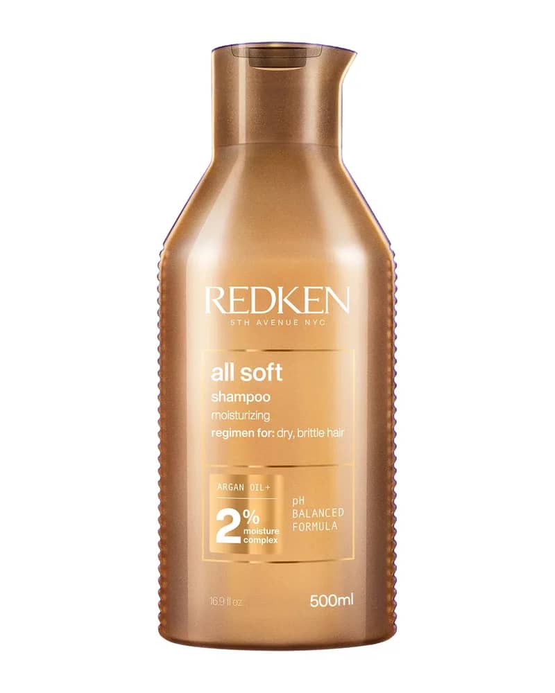 Redken All Soft Shampoo For Dry, Brittle Hair 500ml
