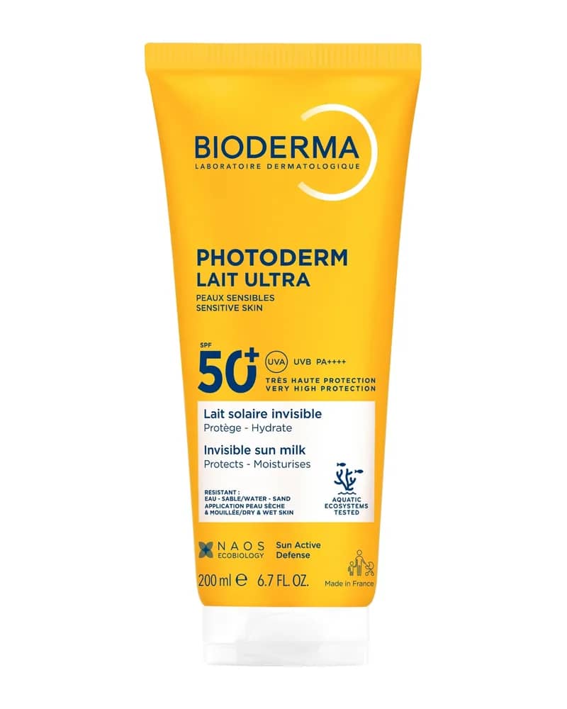 Bioderma Photoderm Lait Ultra Crema Solare Idratante SPF 50+ Protezione Elevata 200 ml