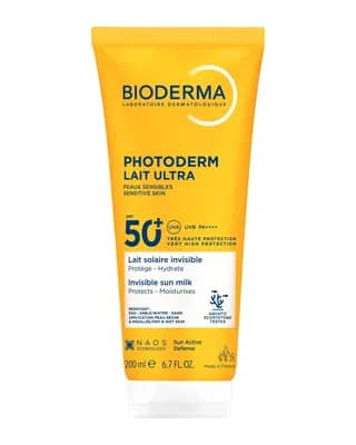 Bioderma Photoderm Lait Ultra Crema Solare Idratante SPF 50+ Protezione Elevata 200 ml