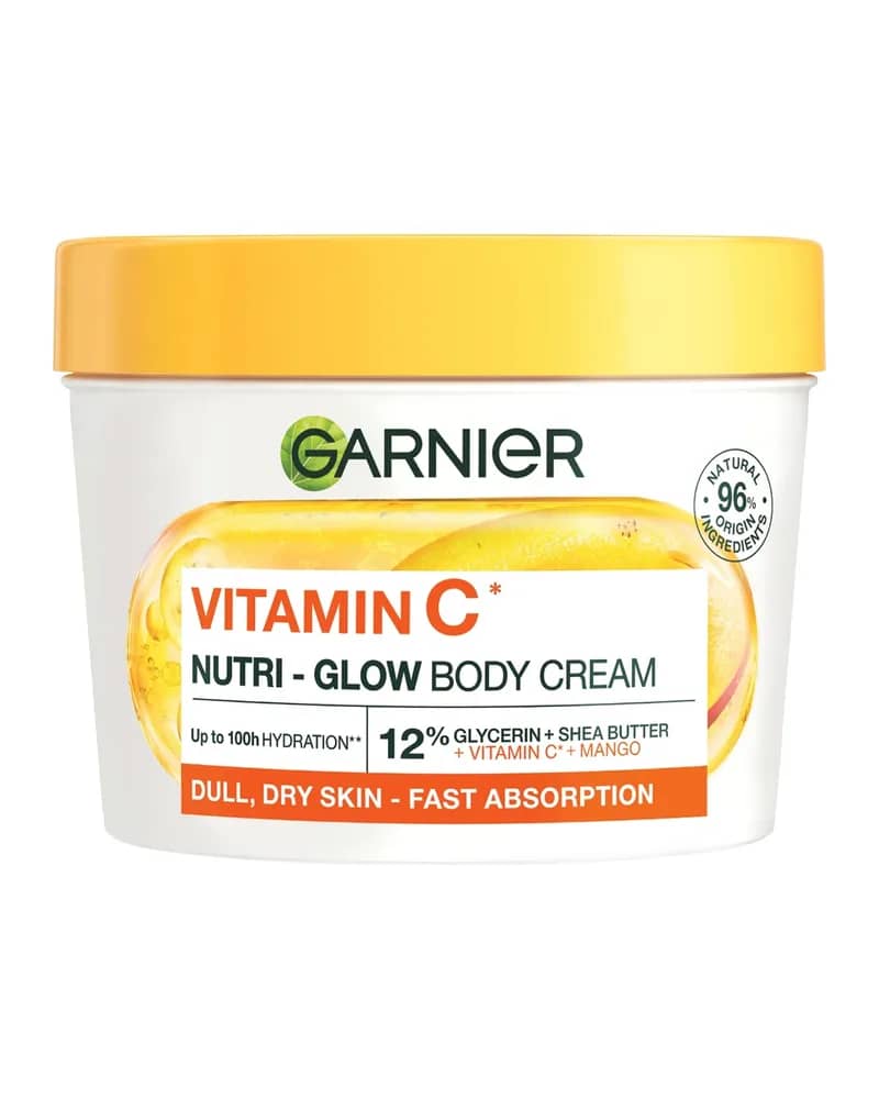 Garnier Body Superfood Nutri Glow Crema Illuminante Corpo con Vitamina C e Mango 380 ml