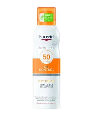 Eucerin Sensitive Protect Transparent Dry Touch Spray Solare SPF 50 200 ml