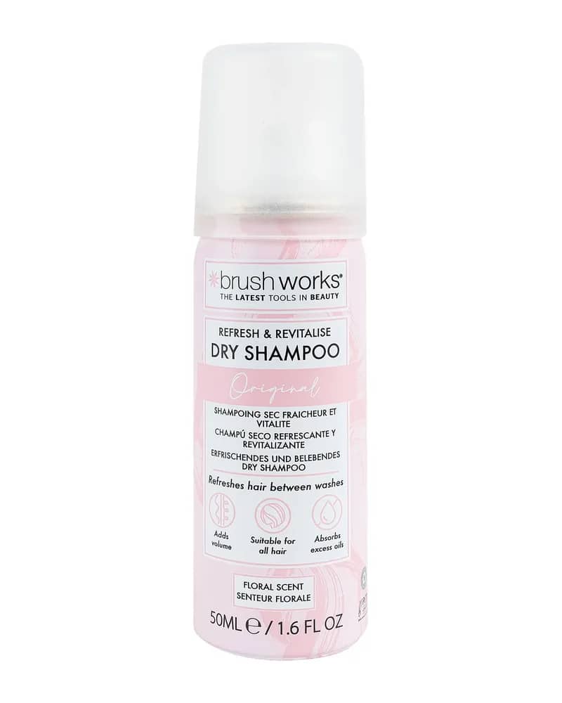 brushworks Refresh & Revitalise Floral Dry Shampoo 50ml