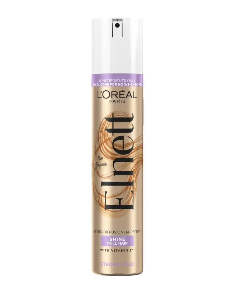 L'Oréal Paris Elnett Hair Spray for Dull Hair with Vitamin E 200ml