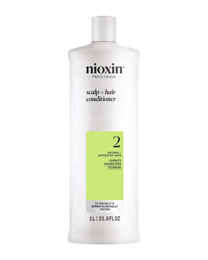 NIOXIN Scalp and Hair Thickening System 2 Conditioner for Natural Hair with Progressed Thinning 1L