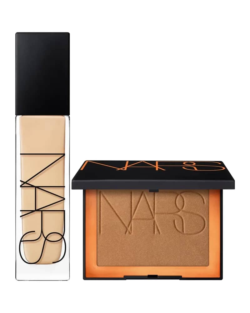 NARS Natural Longwear Foundation 30ml and NARS Laguna Bronzing Powder 2.8g (Various Shades)