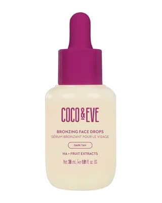 Coco & Eve Bronzing Face Drops (Dark Tan) 30ml