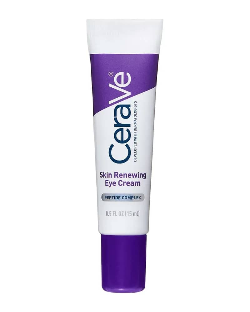 CeraVe Skin Renewing Eye Cream with Peptide Complex & Caffeine for Brighter Smoother Eyes 15ml