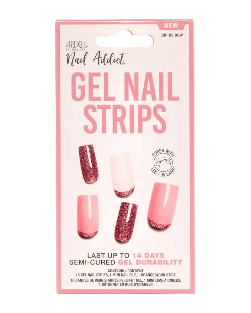 Ardell LED Gel Nail Art Strips - Cupids Bow
