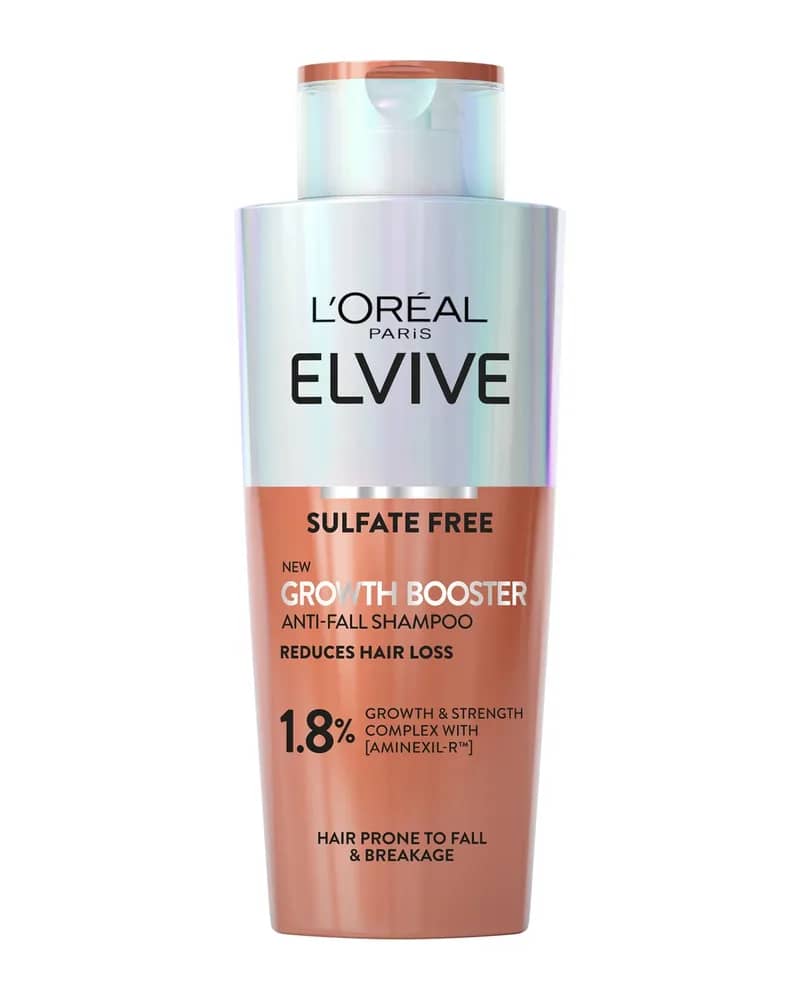 L'Oreal Paris Elvive Growth Booster Shampoo, Anti Hair Loss, 200ml
