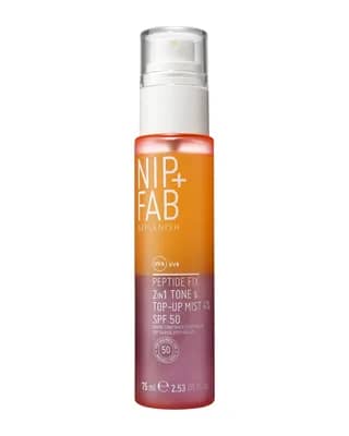 NIP+FAB Peptide Fix 2-in-1 Tone & Top Up SPF50 Mist 4% 75ml
