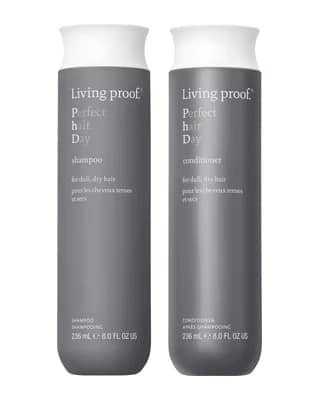 Living Proof Perfect Hair Day Shampoo and Conditioner Bundle for Hydration, Softness and Shine