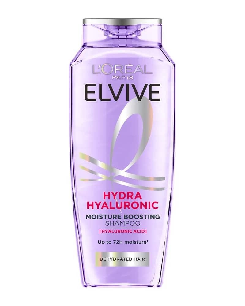 L'Oréal Paris Elvive Hydra Hyulornic Moisture Boosting Shampoo with Hyaluronic Acid for Dry & Dehydrated Hair 300ml