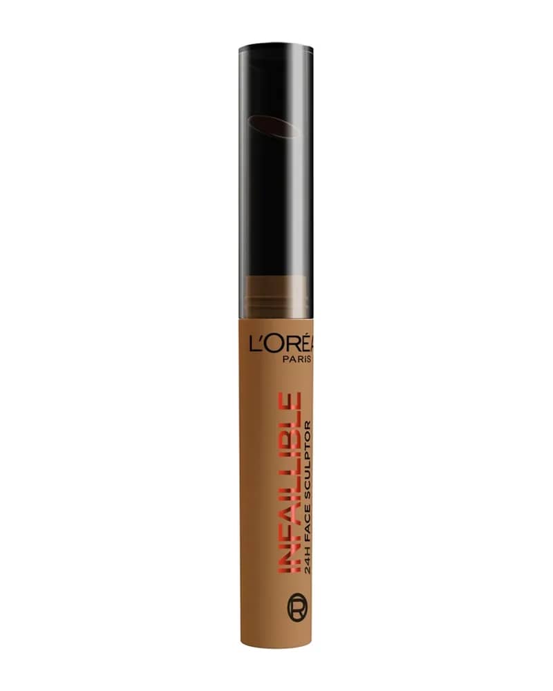 L'Oréal Paris Infallible Face Sculptor, Sculpting Stick Dark, Make Up, Transfer Proof, Ease & Precision, 24H Wear