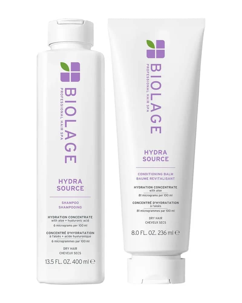 Biolage Hydra Source Shampoo 400ml and Conditioner 236ml Duo