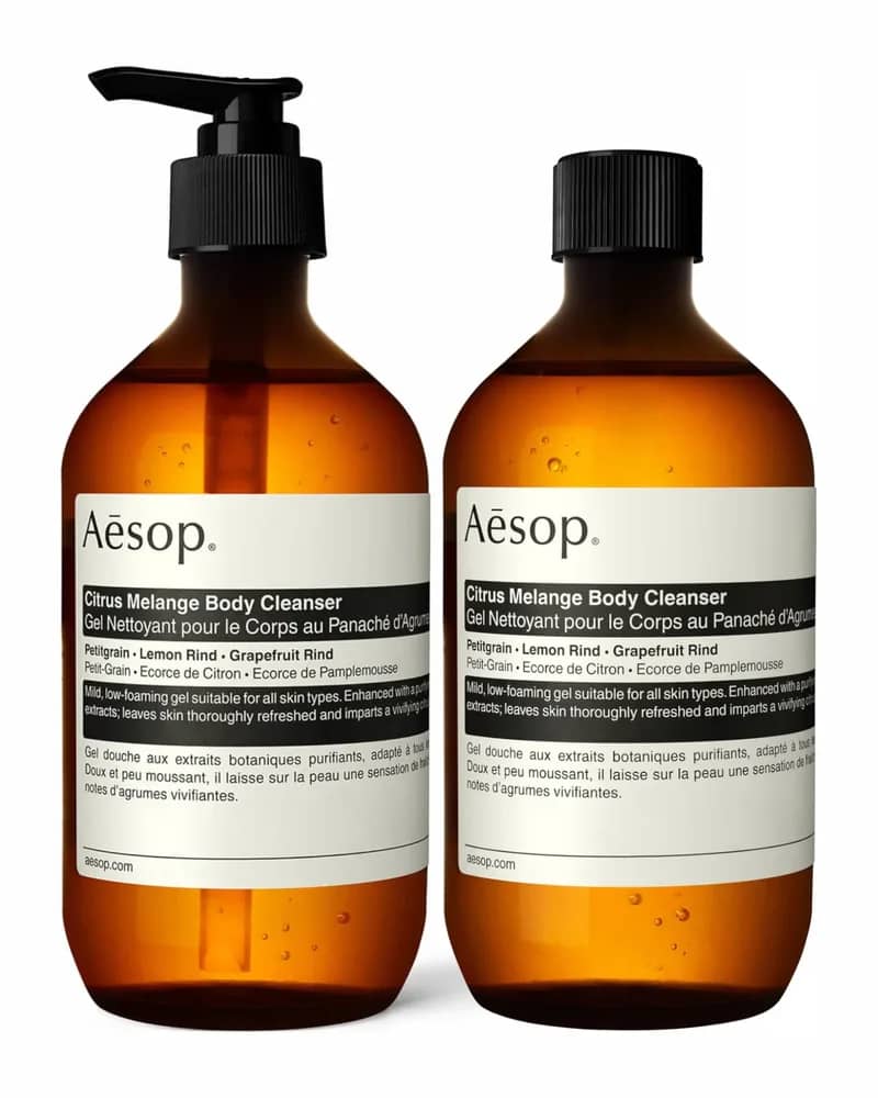 Citrus Melange Body Cleanser & Refill Duo