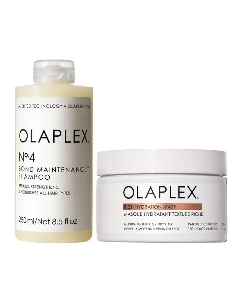 Olaplex No.4 Bond Maintenance Shampoo & Rich Hydrating Mask Bundle