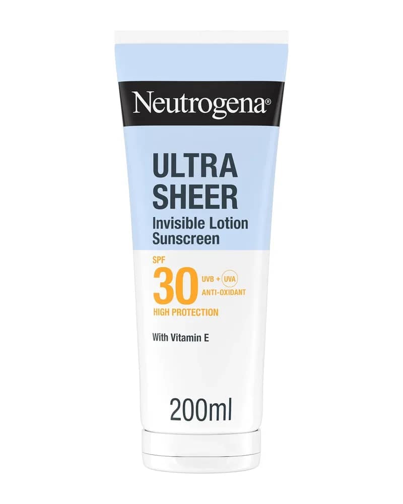 Neutrogena Ultra Sheer Body Invisible Hydrating Lotion Sunscreen SPF30