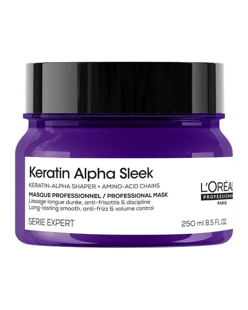 L'Oréal Professionnel Keratin Alpha Sleek Hair Mask Anti Frizz & Smoothing 250ml