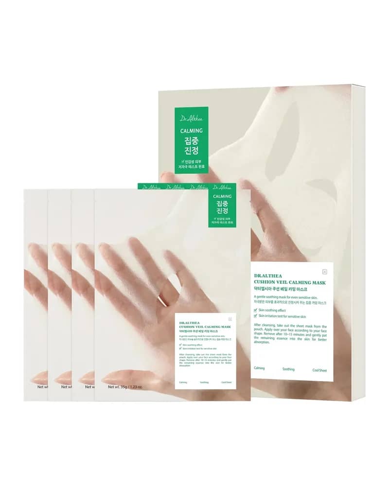 Dr. Althea Cushion Veil Calming Mask 35g*4pcs