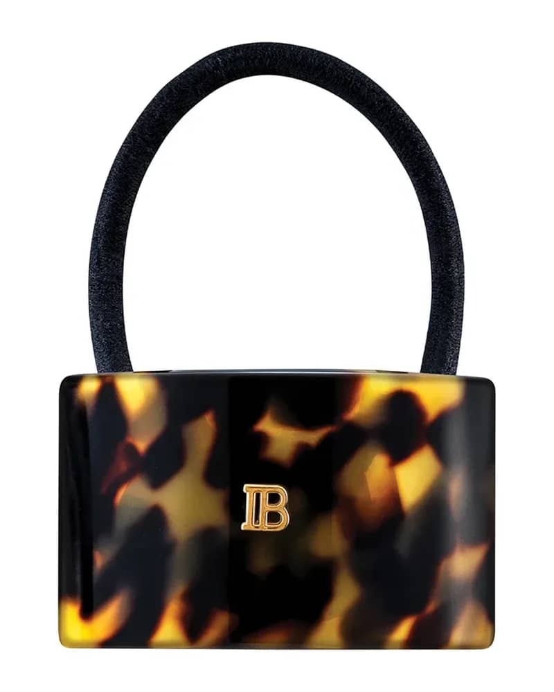 Balmain Hair Couture Cellulose Acetate Elastique pour Cheveux Tortoise Shell