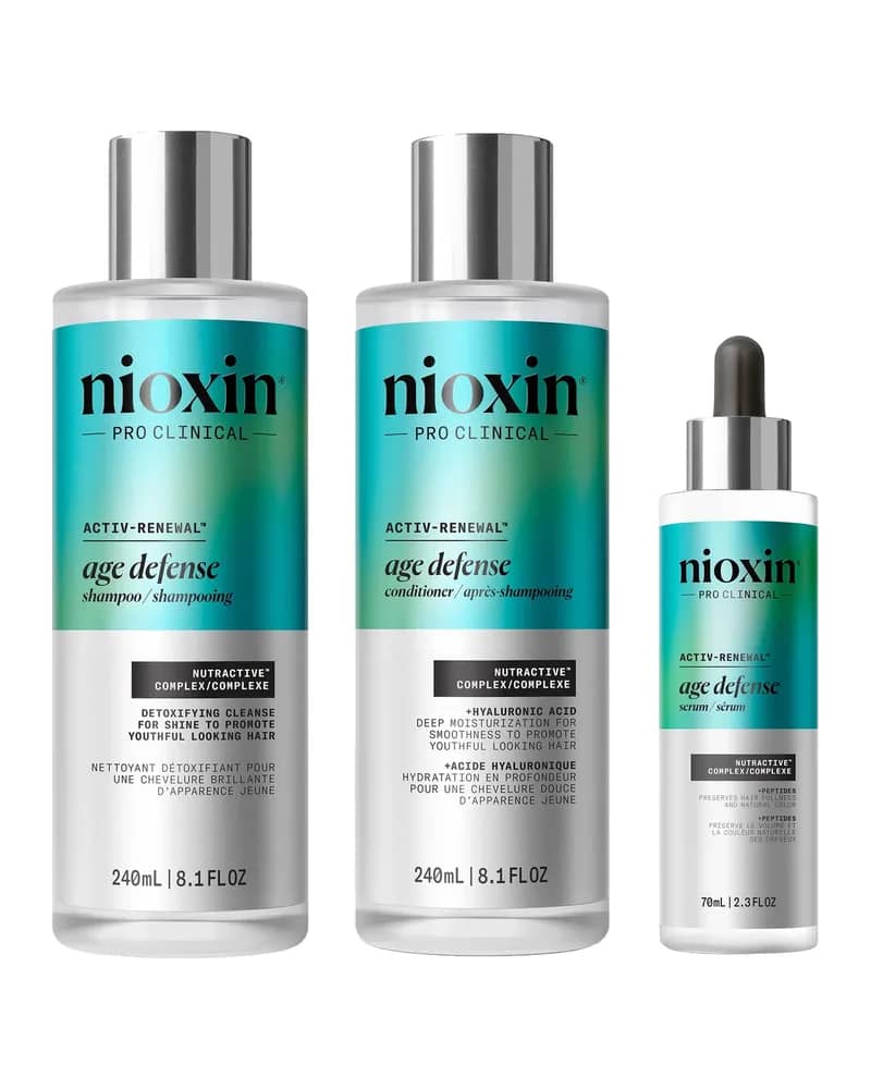 Nioxin Pro Clinical Age Defense Bundle - Full Regime