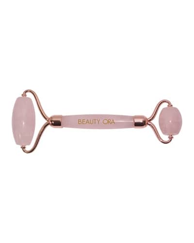 Beauty ORA Crystal Face, Eye and Body Roller - Rose Quartz