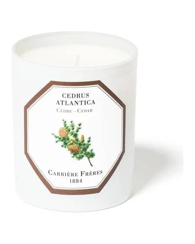 Carrière Frères Scented Candle Cedar - Cedrus Atlantica - 6.5 oz