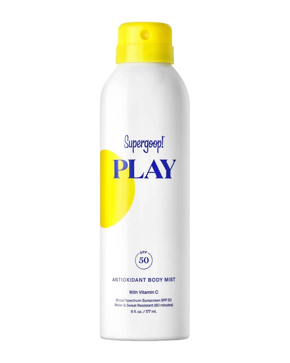 Supergoop!® PLAY Antioxidant Body Mist SPF 50 with Vitamin C 6 fl. oz.