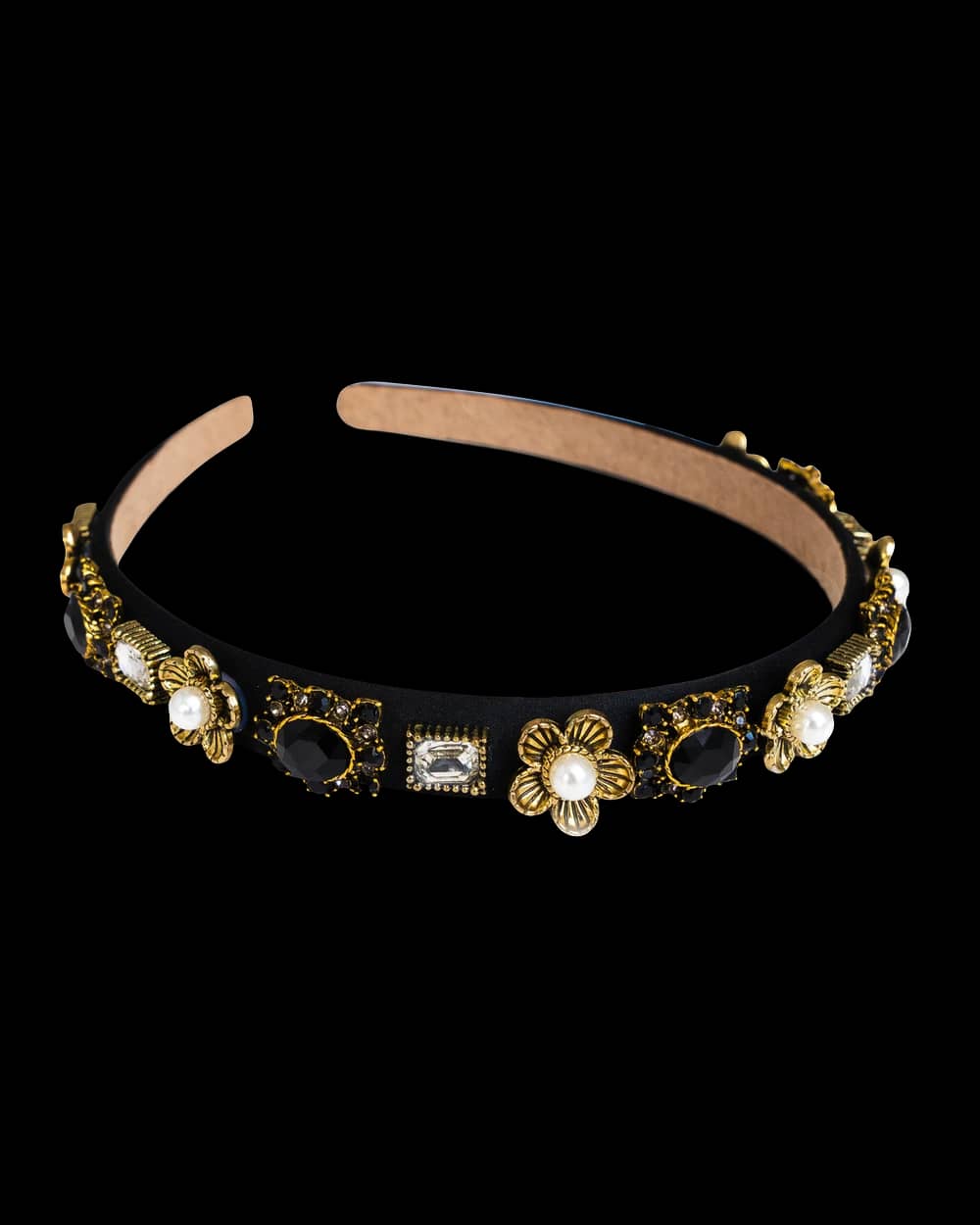 Black Ornate Headband
